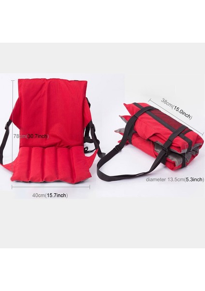 Backrest ile Dış Mekan Katlanır Koltuk Yastığı Boyut 78*40*2cm Kırmızı (Yurt Dışından) modelleri