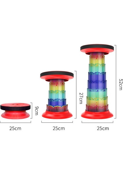 Kamp Yükseltilmiş Katlanır Teskopik Dışkı Kırmızı (Yurt Dışından) modelleri
