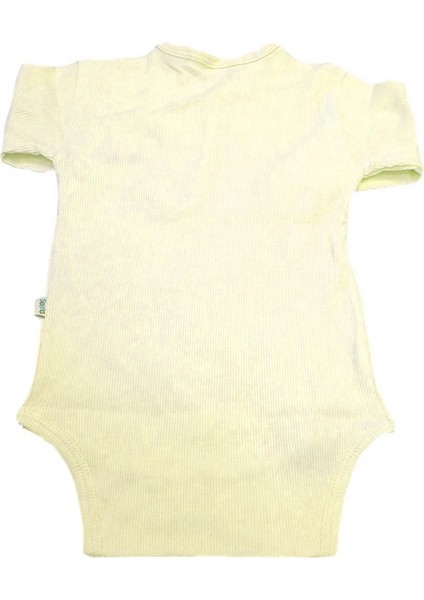 Uzun Kol Kaşkorse Badi (Body) - Ekru 12-18 Ay