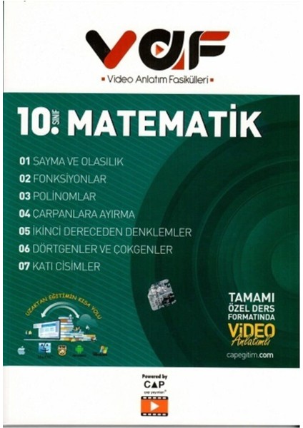 Vaf 10. Sınıf Matematik