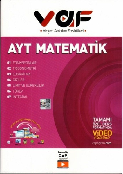 Vaf YKS AYT Matematik - 2021