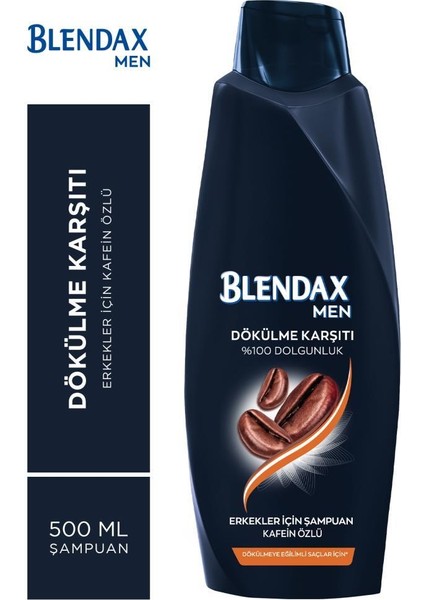 Kafein Özlü Şampuan 500 ml x 3 Adet