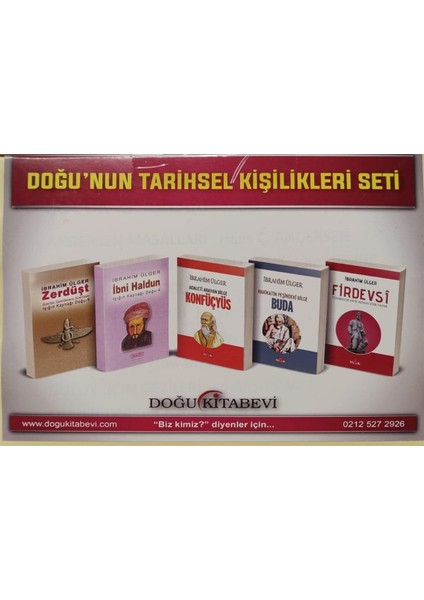 Doğu’nun Tarihsel Kişilikleri Seti (5 Kitap) - Ibrahim Ülger