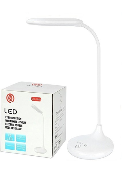 WT-005 USB Şarjlı Dokunmatik Masa Lambası 26 LED 33CM