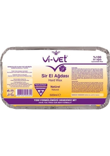 Ağda Makinesi 800 Alfa+Ek Hazne+Vivet Natural 500 ml Kalıp Ağda + 5 Spatula+Vivet 125 ml Yağ