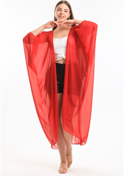 Şifon Plaj Kimono | ELB33597