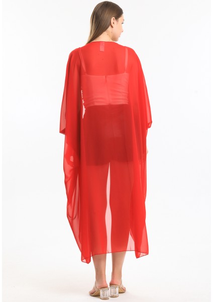 Şifon Plaj Kimono | ELB33597