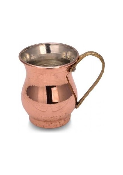 Mini Zemzem Maşrapa Düz 100 ml Kırmızı TURNA0496-1