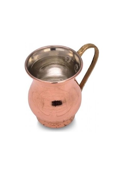Mini Zemzem Maşrapa Düz 100 ml Kırmızı TURNA0496-1