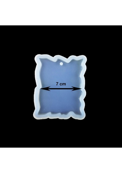 Reçine Epoksi Magnet Kalıbı - Dikdörtgen Fotoğraflık - Tm 2 fiyatları