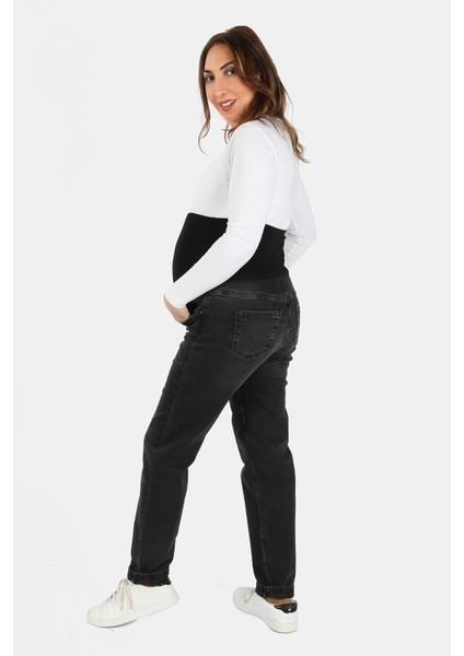 Hamile Kot Pantolon Siyah modelleri