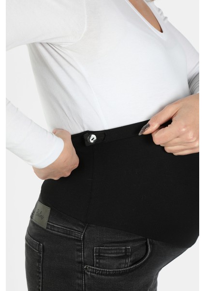 Hamile Kot Pantolon Siyah indirimleri