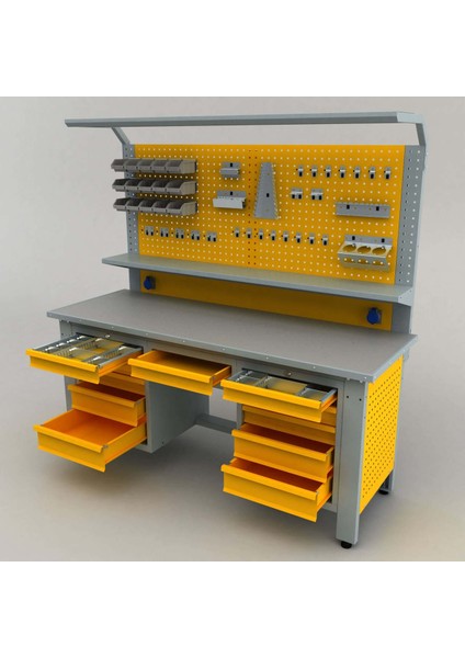 Endüstriyel Çalışma Tezgahı