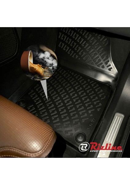 Tesla Model 3 2017 Sonrası 3D Havuzlu Paspas modelleri