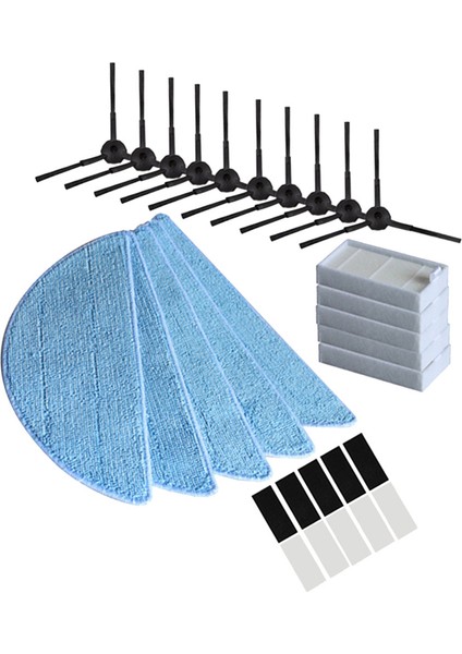 25 Adet Temizleme Robot Vakum Hepa Filtre Yan Fırçalar Sihirli (Yurt Dışından) indirimleri