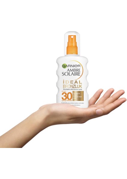 Garnier Ambre Solaire İdeal Bronzluk Sprey GKF30 200ML