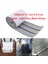 Deluxe 94''x7 '' Deniz Döşeme Faux Teak Eva Köpük Tekne Decking Sac # 4 Açık Gri Siyah Şerit (Yurt Dışından) 2