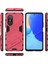 Tpu Combo Case Kickstand Tasarım Koruyucu Cep Telefon Kılıfı Honor 50 Se/huawei Nova 9 Se - Kırmızı (Yurt Dışından) 2