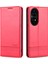 Pu Deri Flip Kitap Şok Geçirmez Huawei P50 Pro - Kahve (Yurt Dışından) 1