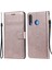 Deri Serisi-2 Düz Renkli Pu Deri Telefon Kılıfı Cüzdan Stand Kapağı Huawei P30 Lite Için Kayış / Nova 4e - Kırmızı (Yurt Dışından) 1