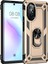 Ring Tutucu Kickstand Pc + Tpu Çift Katmanlı Hibrit Telefon Kapağı Huawei Nova 8 5g Için Yerleşik Metal Sayfalı - Altın Gül (Yurt Dışından) 2