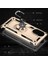 Ring Tutucu Kickstand Pc + Tpu Çift Katmanlı Hibrit Telefon Kapağı Huawei Nova 8 5g Için Yerleşik Metal Sayfalı - Altın Gül (Yurt Dışından) 3