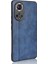 Hattı Hafif Retro Dokulu Pu Deri Kaplamalı Pc + Tpu Telefon Kapak Kılıfı Onur 50 - Kırmızı (Yurt Dışından) 3