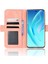 Için 60 Çoklu Kart Yuvası Akıllı Telefon Kılıfı Cüzdan Stand Pu Deri Manyetik Flip Telefon Kapağı - Kırmızı (Yurt Dışından) 4