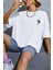 Renkli Ok Baskı Oversize T-Shirt TYC00431996272 1