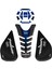 Bajaj RS 200 2015-2020 Uyumlu Tank Pad Seti Mavi 1