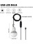 Dış Mekan USB LED Lamba Sıcak/beyaz/sıcak Beyaz Işık (Yurt Dışından) 3