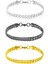 3'lü Snake Model Unisex Kararmaz Çelik Bileklik Set 1