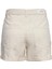 Onlvega Krem Kot Şort Mom Shorts - 15230571 3