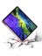 Apple iPad 10.9 Inç Air 5 Nesil (2022) Trio Smart Case Tablet Kılıfı (A2588/A2589/A2591) Yeşil 4