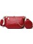 Kırmızı Timsah Desen Messenger Çanta Deri Moda Çanta Geniş Omuz Çantası Kadın Sikke Çanta Cep Telefonu Çantası | Omuz Çantası (24 cm * 12.5 * 4.5) (19 cm * 9.5 * 3.5) (9.5 cm * 9.5 cm *2.5cm) 1