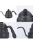 Retro Cezve Bulut Pot 304 Paslanmaz Çelik El Yapımı Cezve 950 ml Uzun Ağız Damla Kahve Makinesi Boyutu: 32.5 x 14.5 cm | Kahve Tencere 2