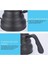 Retro Cezve Bulut Pot 304 Paslanmaz Çelik El Yapımı Cezve 950 ml Uzun Ağız Damla Kahve Makinesi Boyutu: 32.5 x 14.5 cm | Kahve Tencere 4