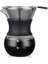 200 ml Moka Kahve Makinesi Mocha Espresso Latte Stovetop Cezve Percolator Araçları Kahve Makinesi Pot Cam Cezve | Kahve Kapları 1