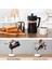 Fransız Basın Coffee çay Makinesi, Kalınlaşmış Borosilikat Cam Kahve Basın Pas ve Bulaşık Makinesi Güvenli, Siyah | Kahve Kapları 3