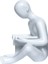 1pc Dekoratif Bookend Ev Reçine Artware Heykelcik Kitaplık Süsleme | Bookends 1