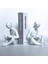 1pc Dekoratif Bookend Ev Reçine Artware Heykelcik Kitaplık Süsleme | Bookends 2