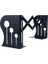 Bookends Demir Ayarlanabilir Kitaplar Tutucu Standı Masası Ağır Kaymaz Bookend Küçük | 2