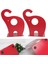 Metal Bookends Okul Anti Kaymaz Karikatür Fil Çocuk Hediye Dekorasyon Kütüphanesi Raflar Için Kitap Organizatör Depolama Tutucu Çalışma |(Yurt Dışından) 2