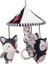 Çocuklar Için Çıngırak Bebek Oyuncakları 0 6 12 Ay Set Yenidoğan Bebek Siyah Beyaz Yumuşak Peluş Sevimli Hayvan Asılı Cep Telefonu Hediye | Bebek Çıngıraklar ve cep Telefonu 1