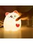 LED Gece Lambası Kedi Hayvan USB Şarj Silikon Karikatür Kreş Lambası Bebek Gece Lambası Çocuk Doğum Günü Hediyesi Oyuncak | LED Gece Işıkları (Uzaktan Kumanda)(Yurt Dışından) 4