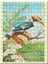 Casqued Hornbill Kuş Görseli 120 Parça Puzzle Yapboz Mdf (Ahşap) 1
