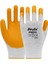 PN810 Sarı Polyester Örme Nitril Iş Eldiveni 12 Çift 1