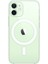 Iphone 11 12 13,pro,pro Max , Mini Magsafe Destekli Kablosuz Şarj Uyumlu Şeffaf Silikon Kılıf 1