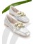 Lame Kroko Kadın Loafer Ayakkabı K01641166311 1