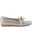 Lame Kroko Kadın Loafer Ayakkabı K01641166311 2